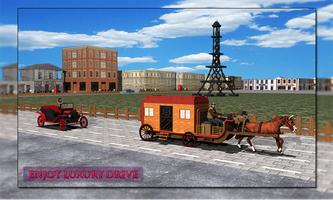 Horse Carriage Transport Sim capture d'écran 1