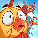 Crazy Farm War: Poulet contre  APK