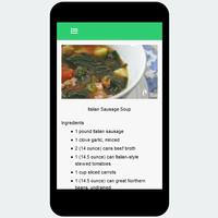 Soup Recipes capture d'écran 3
