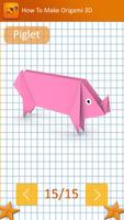 How To make Origami 3D captura de pantalla 2
