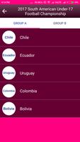 South America U-17 Football imagem de tela 1