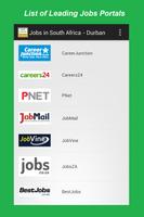 Jobs in South Africa - Durban poster