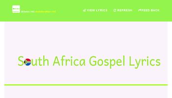 South Africa Gospel Lyrics スクリーンショット 2
