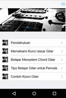 Belajar Kunci Dasar Gitar captura de pantalla 3