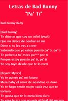 Bad Bunny - Letras de Soy Peor capture d'écran 3