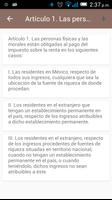 Ley del Impuesto Sobre la Rent screenshot 2