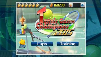 Tennis Game 2015 Affiche