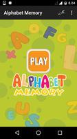 Alphabet Memory Affiche