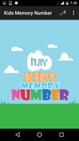 Kids Memory Number plakat