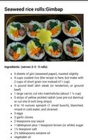 Korean Food Recipes تصوير الشاشة 2