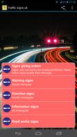 Traffic Signs UK Affiche