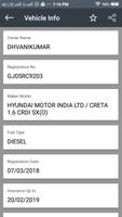 RTO vehicle registration detail स्क्रीनशॉट 1