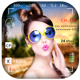 DSLR Camera Auto Blur Background,PIP Effect Photo Zeichen