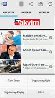 Takvim Gazetesi Droid Affiche