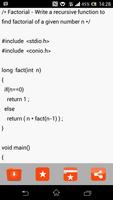 C Programs with Output تصوير الشاشة 2
