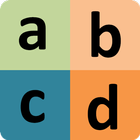 alfabeto español icono