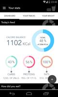 CalorieTrainer, weight advisor Affiche