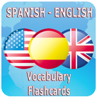 Spanish English Flashcard-icoon