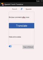 Spanish French Translator اسکرین شاٹ 1