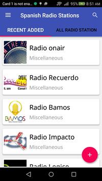 Spanish Radio Stations poster