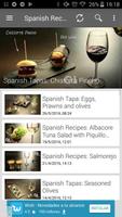 Spanish Recipes App syot layar 3