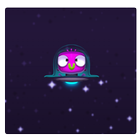Flying mini monster space - an adventure game icon