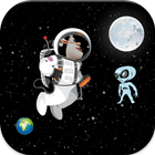 Booba Astronaut 🍀 icône
