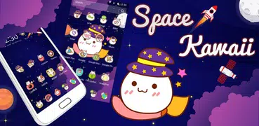 Space Cute Kawaii Theme