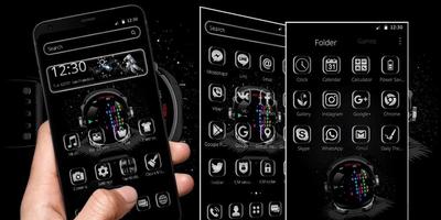 Space Galaxy Astronaut Theme تصوير الشاشة 3