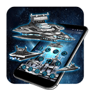 Space Galaxy Dirigible Theme APK