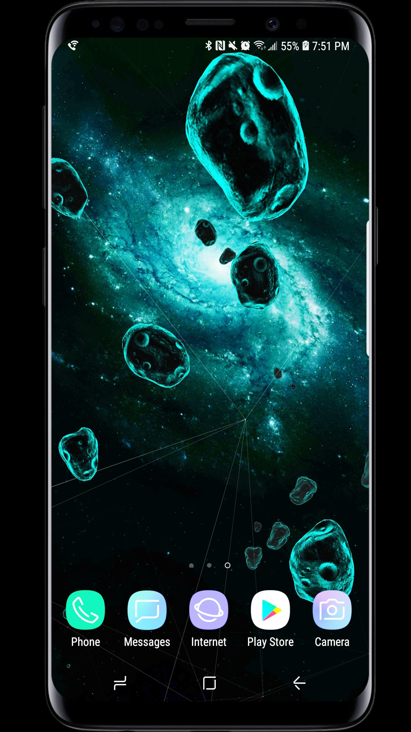 Space Particles 3D Live Wallpaper cho Android - Tải về APK