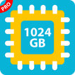 1024 GB Storage Space Cleaner: 1024 GB RAM Booster