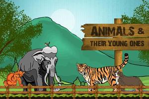 Animals & Their Young Ones plakat