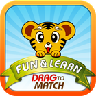 Fun & Learn : Drag to Match أيقونة