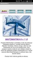 Matematika 6 osnovna škola Affiche