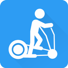 Bicicleta Elíptica icono