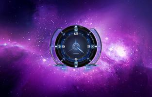 Space Compass Navigator HD LWP capture d'écran 2