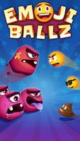 Emoji Ballz : a fun and free brick breaker shooter Affiche