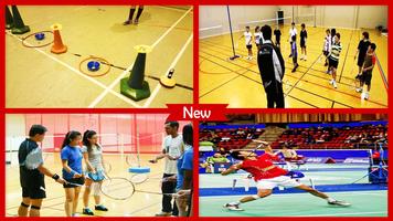 Badminton Basic Skills poster