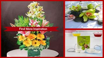 Cymbidium Orchid Bouquet Craft Ideas screenshot 1