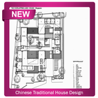 Chinese Traditional House Design icône