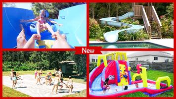 DIY Funny Slip And Slide Waterpark ポスター