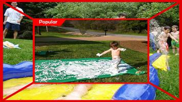 برنامه‌نما DIY Funny Slip And Slide Waterpark عکس از صفحه