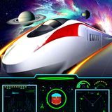 Galaxy space train simulation:bullet train 2018 icon