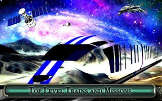 Galaxy space train simulation:bullet train 2018 poster