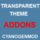 CM11 Transparent theme Addons icône