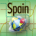 Spain Map 图标