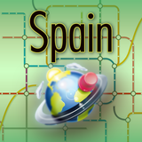 Spain Map icône