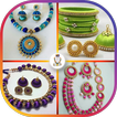 Latest Silk Thread Jewellery Designs