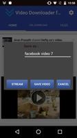 Video Downloader for Facebook capture d'écran 2